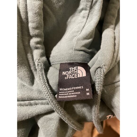 The North Face Hoodie Womens Sz M Green Pullover Sweatshirt Medium - Picture 4 of 4